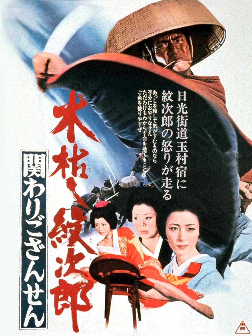Kogarashi Monjirô: Kakawari gozansen (1972) - Release info