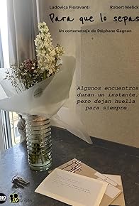 Primary photo for Para que lo sepas