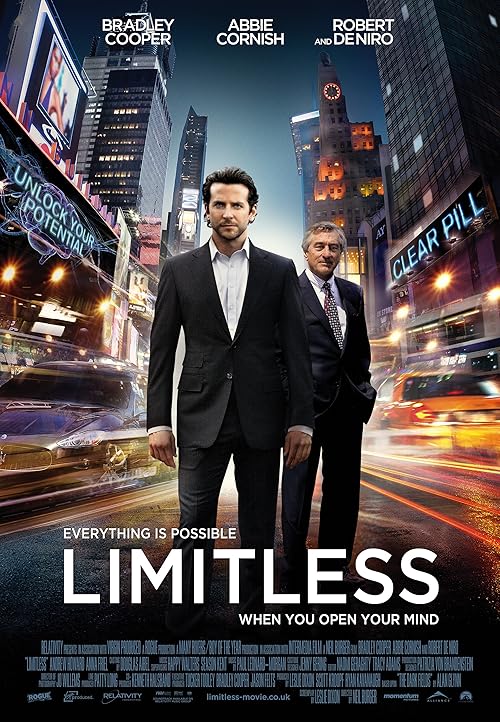 Download Limitless (2011) WEB-DL 2160p HDR Dolby Vision 720p & 480p Dual Audio [Hindi& English] Limitless Full Movie On KatMovieHD