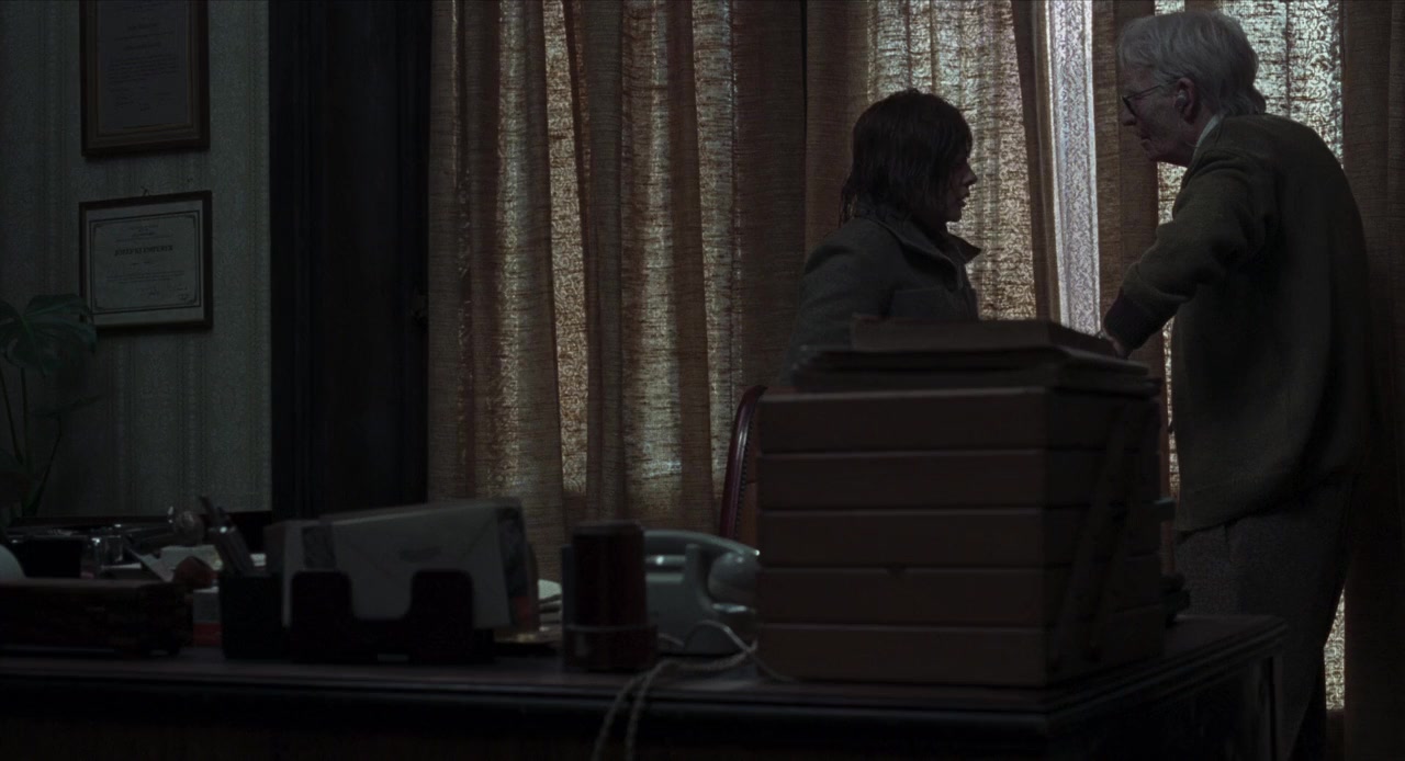 Tilda Swinton and Chloë Grace Moretz in Suspiria (2018)