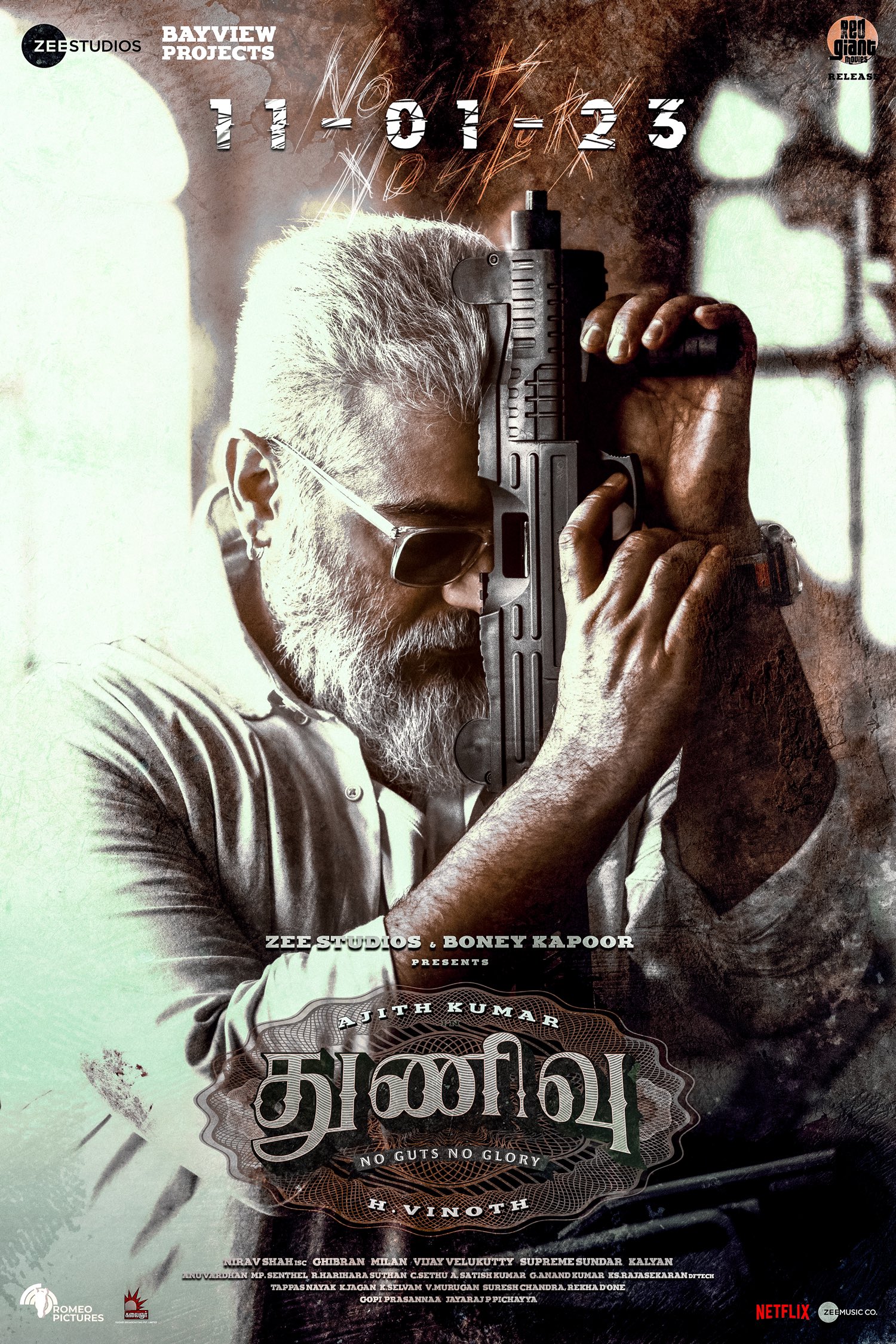 Poster of Thunivu