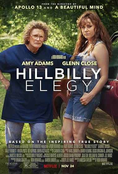 Hillbilly Elegy 2020 movie poster - watch and download free