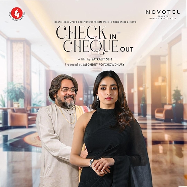 Movie poster for CHECK IN CHEQUE OUT (UA 13+ rated)