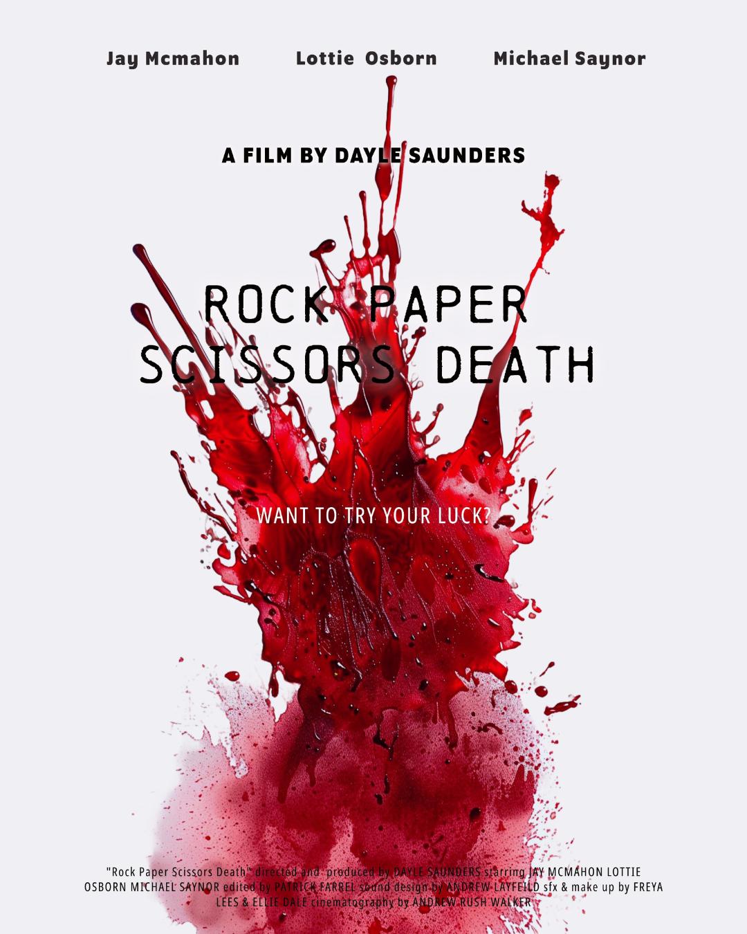 Rock Paper Scissors Death