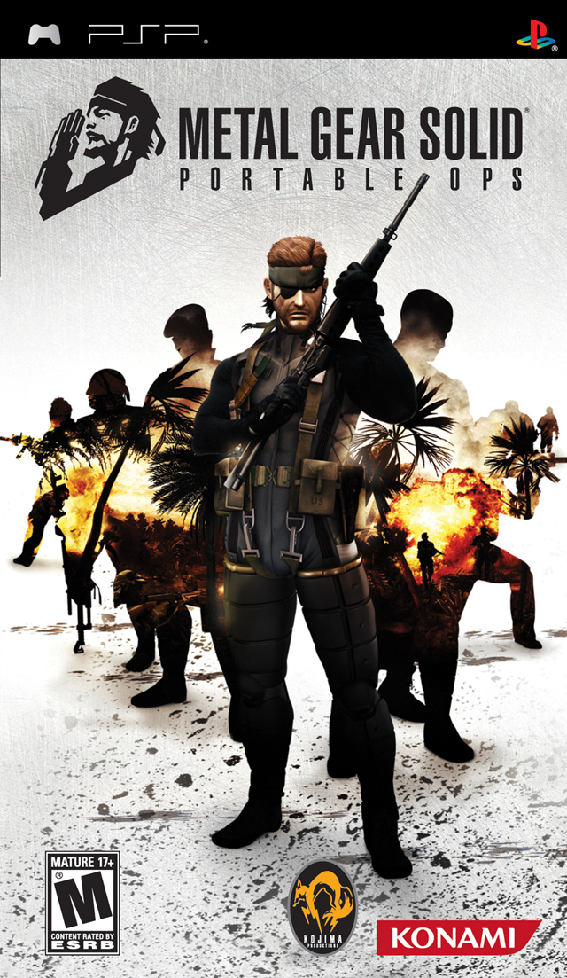 L GEAR SOLID: PORTABLE OPS ポスター Metal Gear Solid
