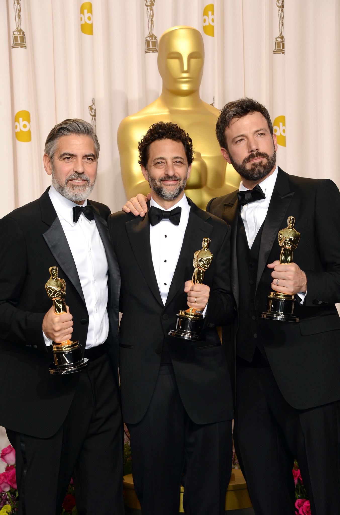 George Clooney, Ben Affleck, and Grant Heslov