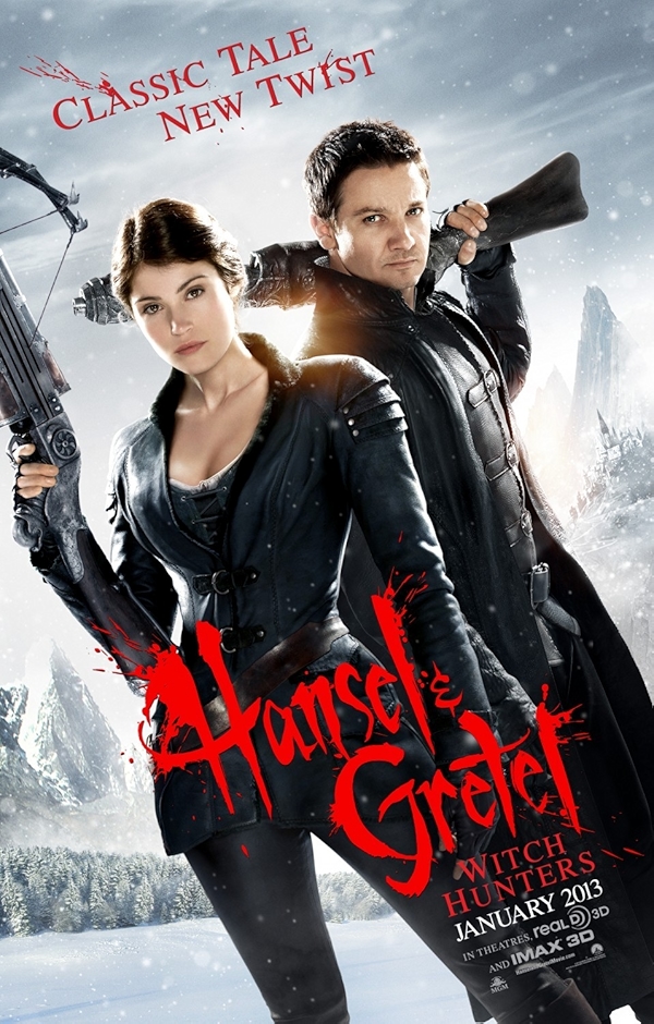 Movie poster for HANSEL & GRETEL : WITCH HUNTERS (UA rated)