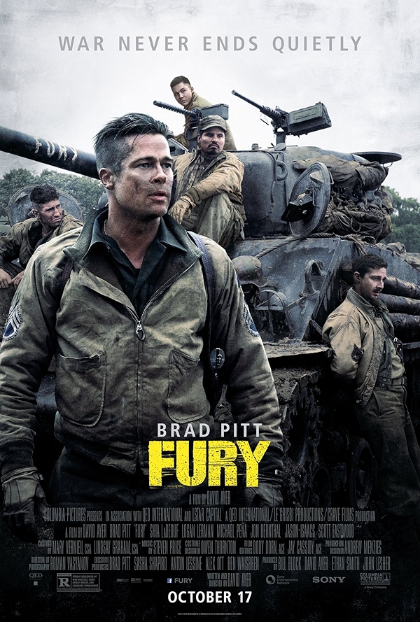 Movie poster for FURY (UA rated)