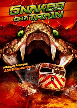Poster of Snakes on a Train