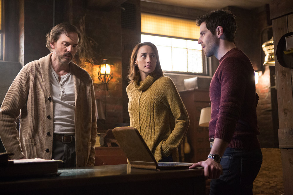 Silas Weir Mitchell, Bree Turner, and David Giuntoli in Grimm (2011)