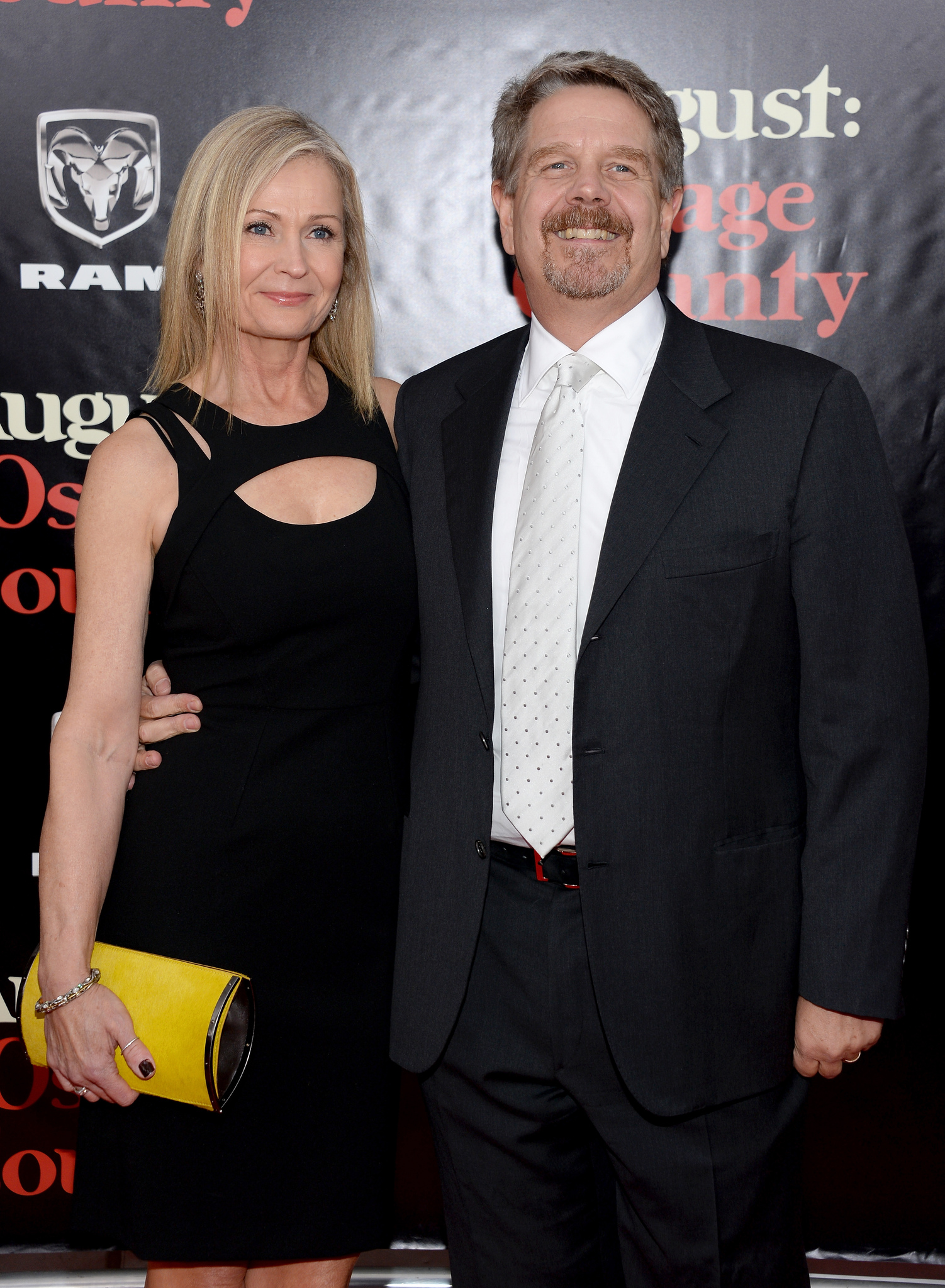 John Wells and Marilyn Wells at an event for I segreti di Osage County (2013)