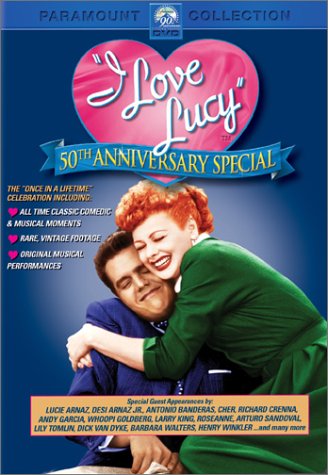 Desi Arnaz and Lucille Ball in I Love Lucy's 50th Anniversary Special (2001)