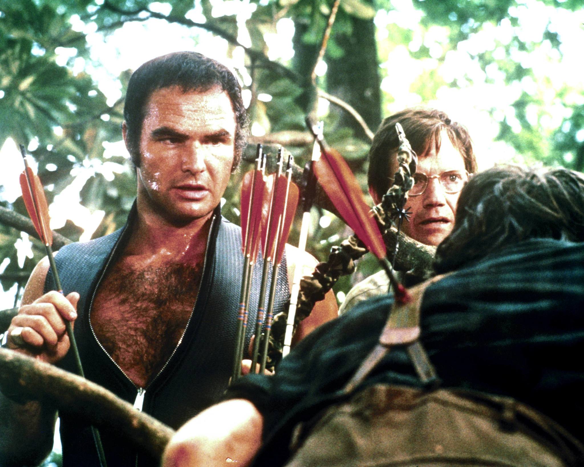 Burt Reynolds, Ronny Cox, and Bill McKinney at an event for Deliverance (1972)