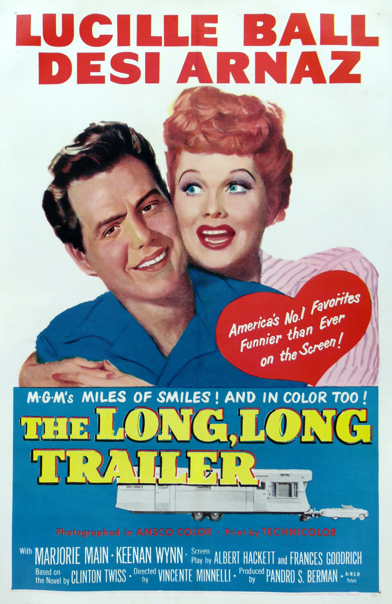 Poster of The Long, Long Trailer