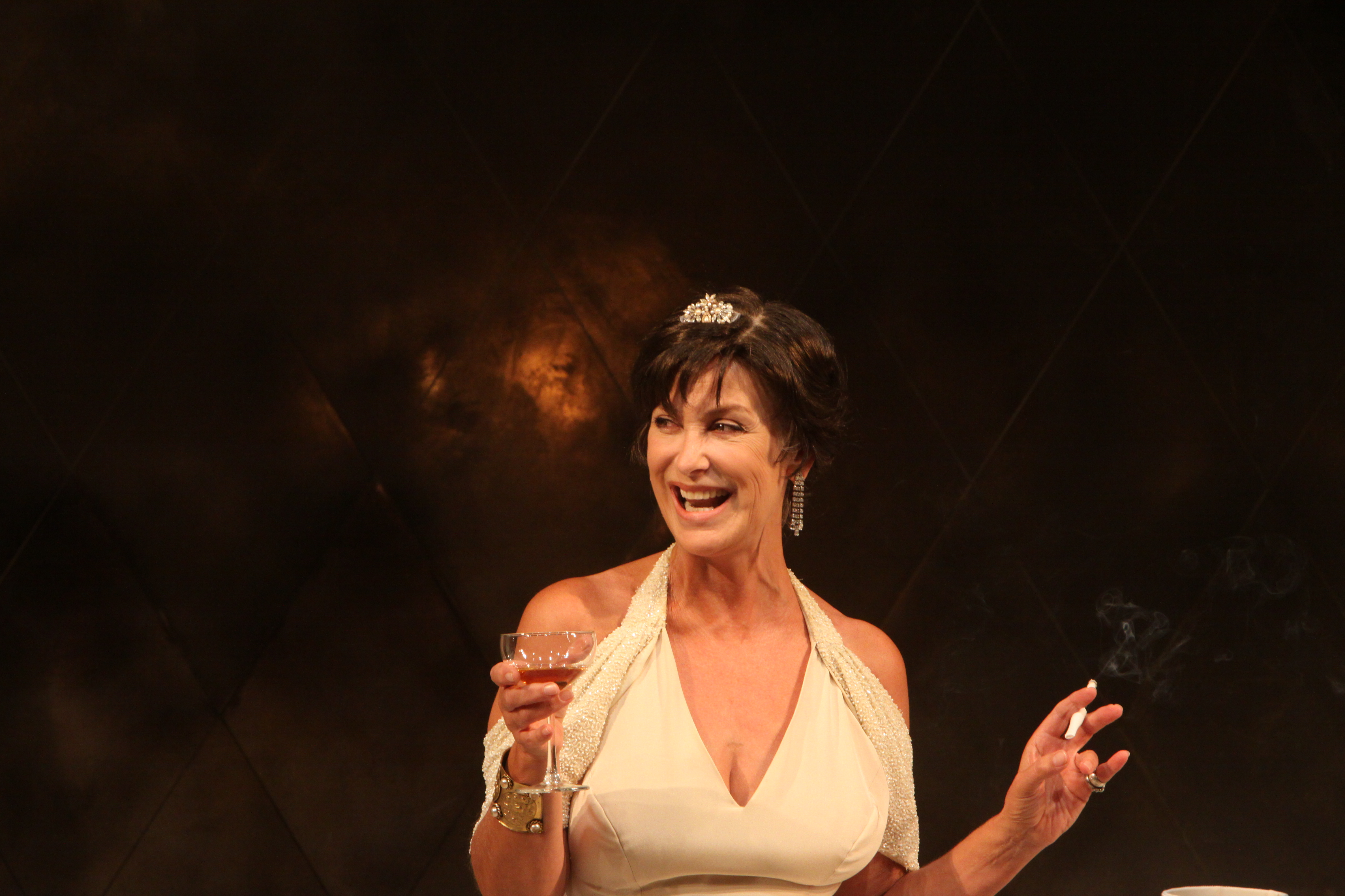 As Syrie Maugham in Storm in a Flower Vase by Anton Burge, Arts Theatre.