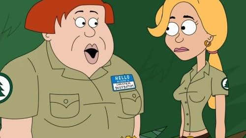 Roger Black and Natasha Leggero in Brickleberry (2012)