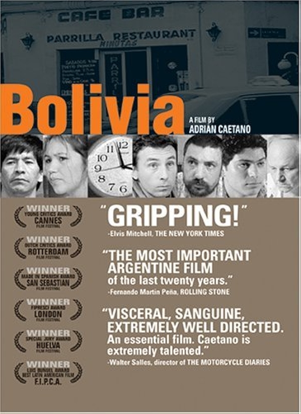 Movie poster for BOLIVIA (U rated)