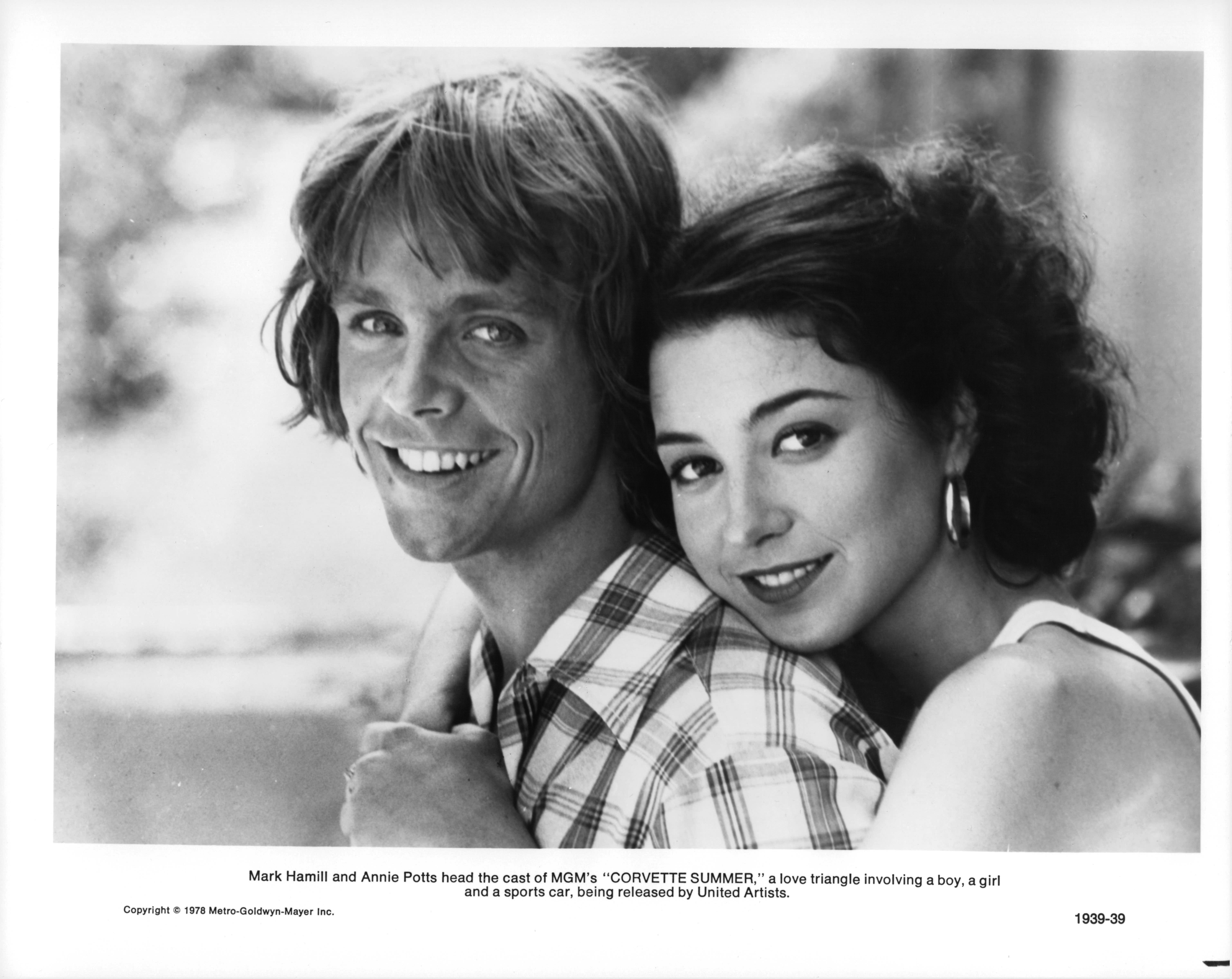 Mark Hamill and Annie Potts in Corvette Summer (1978)