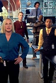 Patricia Arquette, Peter MacNicol, James Van Der Beek, Shad Moss, and Hayley Kiyoko in CSI: Cyber (2015)