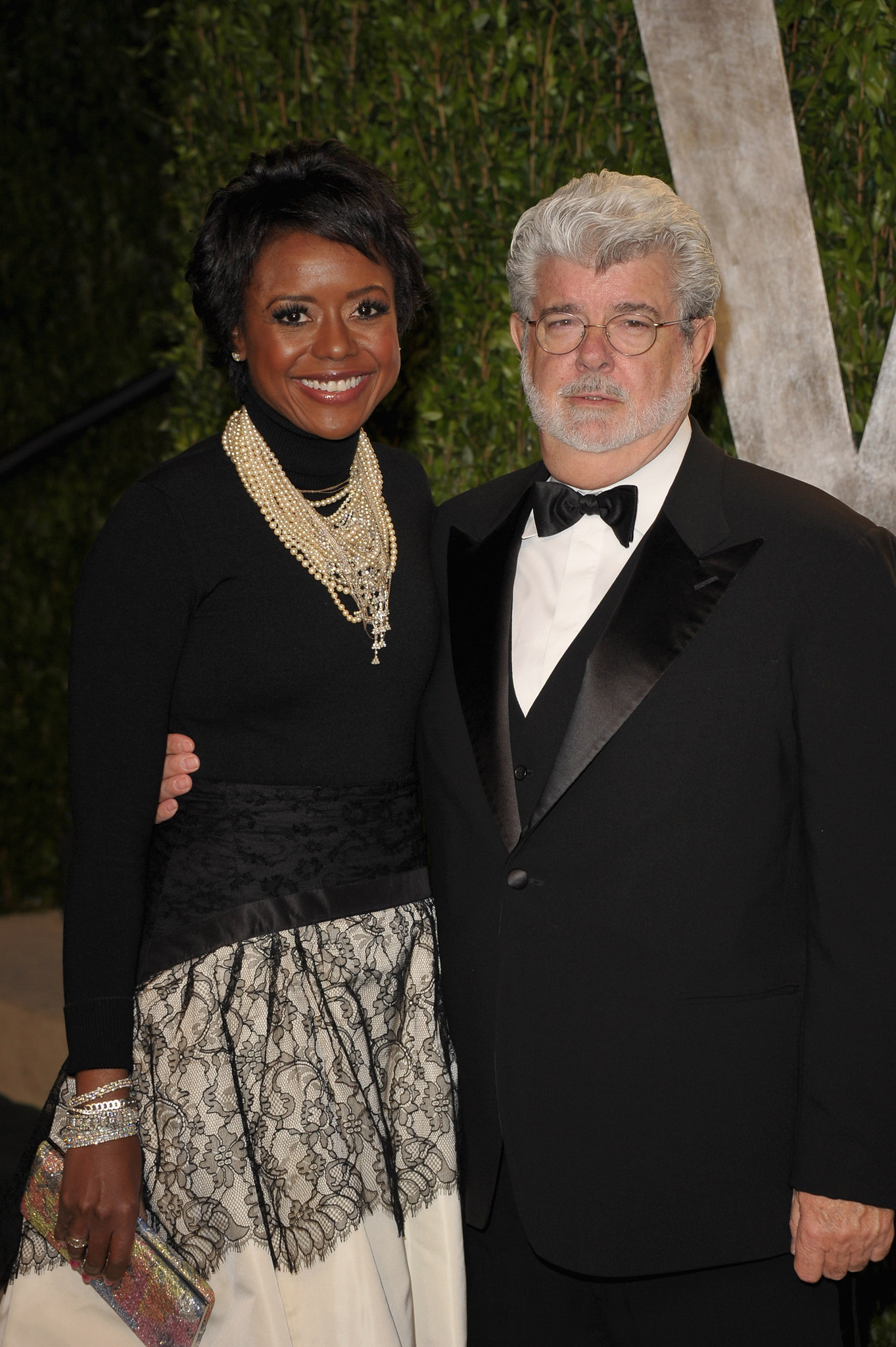 George Lucas and Mellody Hobson