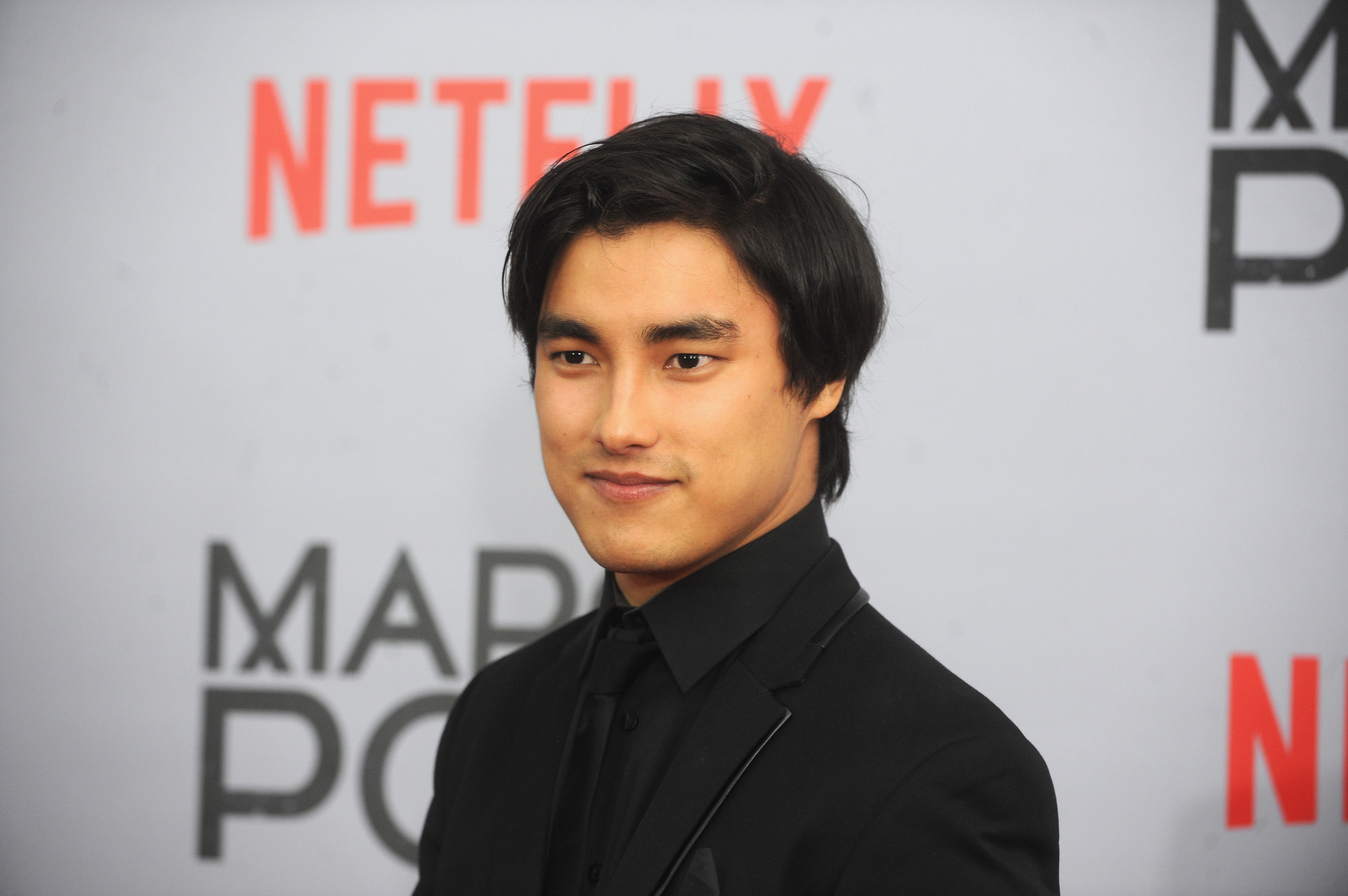 Remy Hii at an event for Marco Polo (2014)