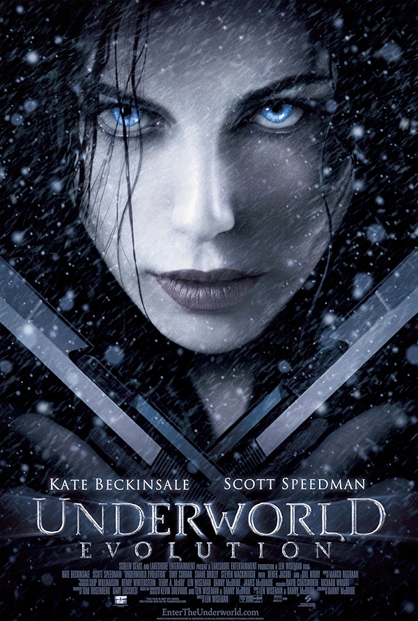 Movie poster for UNDERWORLD EVOLUTION (UA 16+ rated)