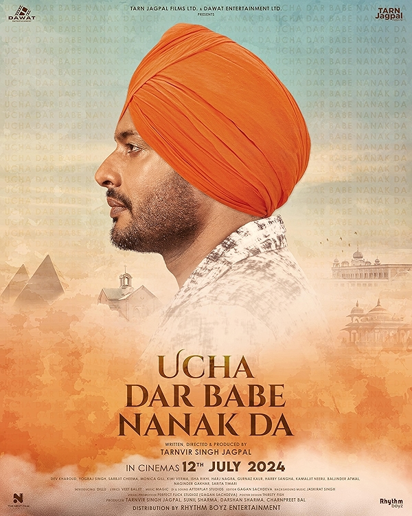 Movie poster for UCHA DAR BABE NANAK DA (U rated)