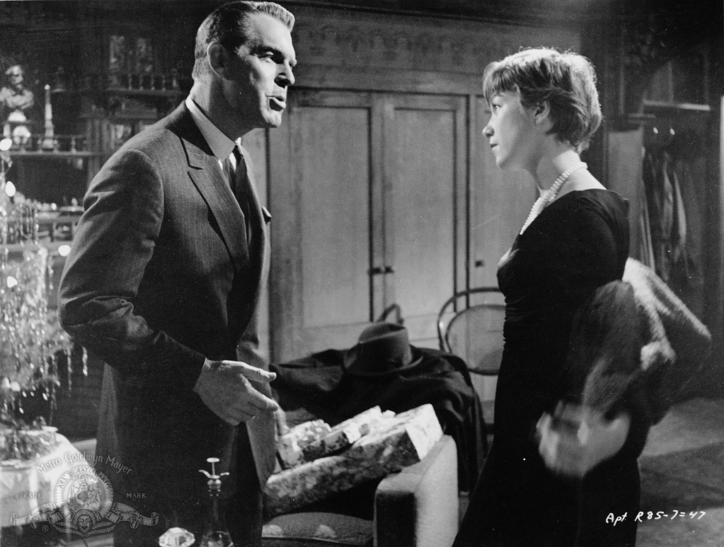 Shirley MacLaine and Fred MacMurray in The Apartment (1960)