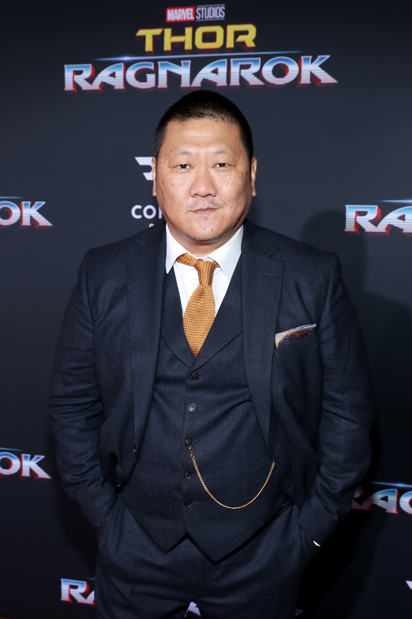 Benedict Wong at an event for Thor: Ragnarok (2017)