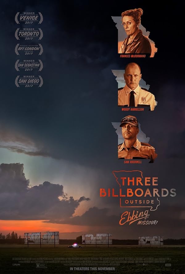 Poster for ‘Three Billboards Outside Ebbing, Missouri’