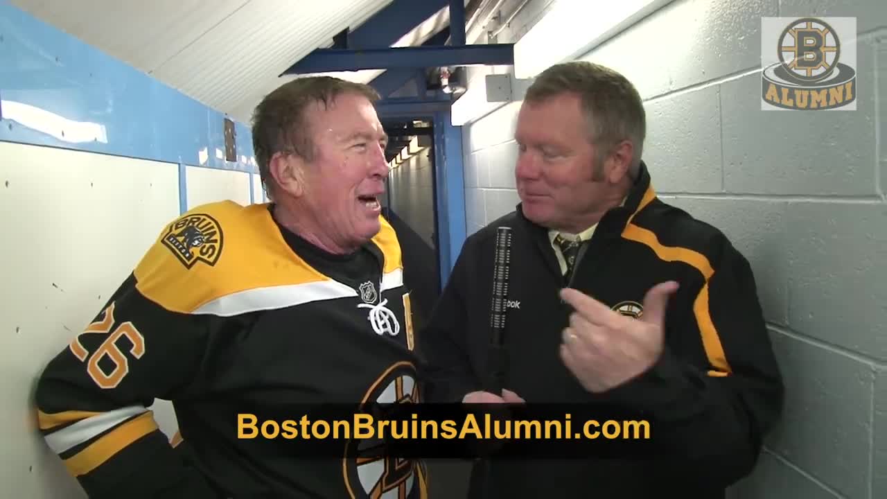 Boston Bruins Alumni Tv Interview Don Awrey