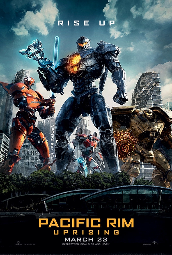 Movie poster for PACIFIC RIM UPRISING (UA rated)