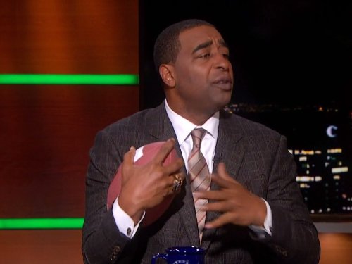 Cris Carter in The Colbert Report (2005)