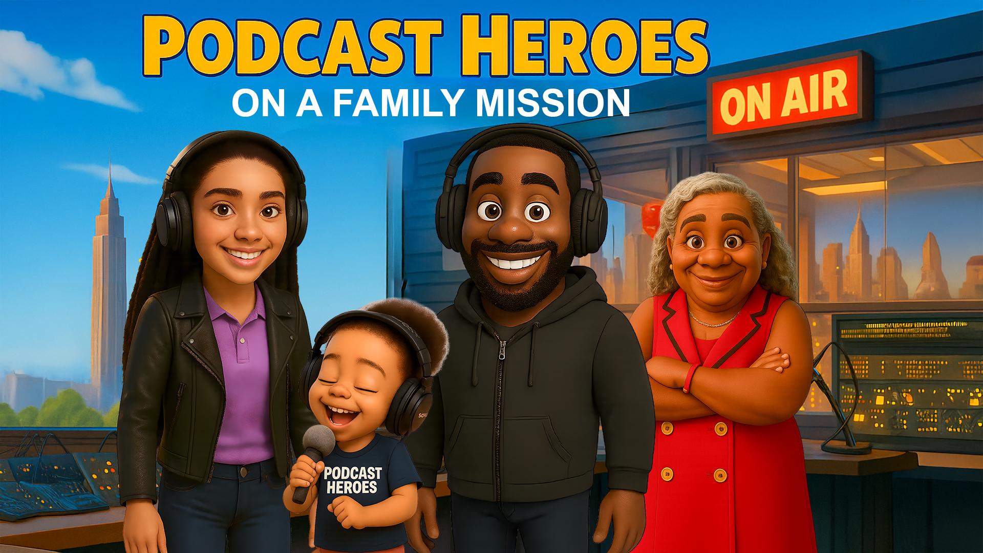 Podcast Heroes - On A Family Mission