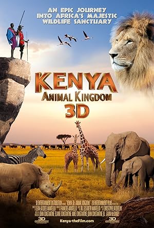 Kenya 3D: Animal Kingdom Poster