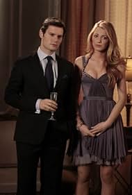 Blake Lively and Hugo Becker in Gossip Girl (2007)