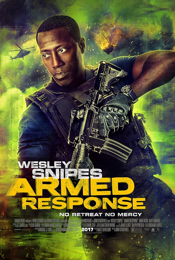 Movie poster for ARMED RESPONSE (UA rated)