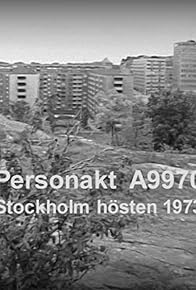 Primary photo for Personakt A 9970 Primary photo for Personakt A 9970