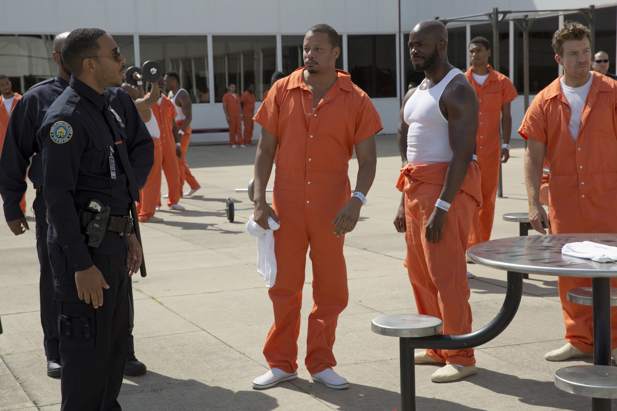 Terrence Howard, Ludacris, and Stephen Conrad Moore in Empire (2015)