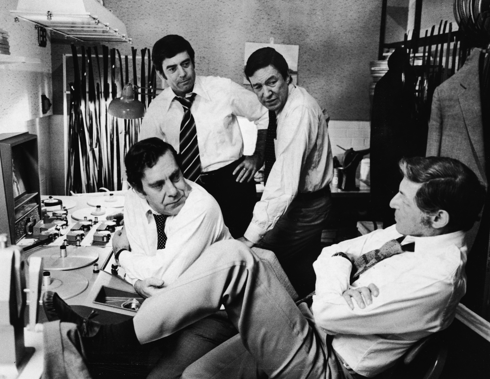 Dan Rather, Morley Safer, and Mike Wallace