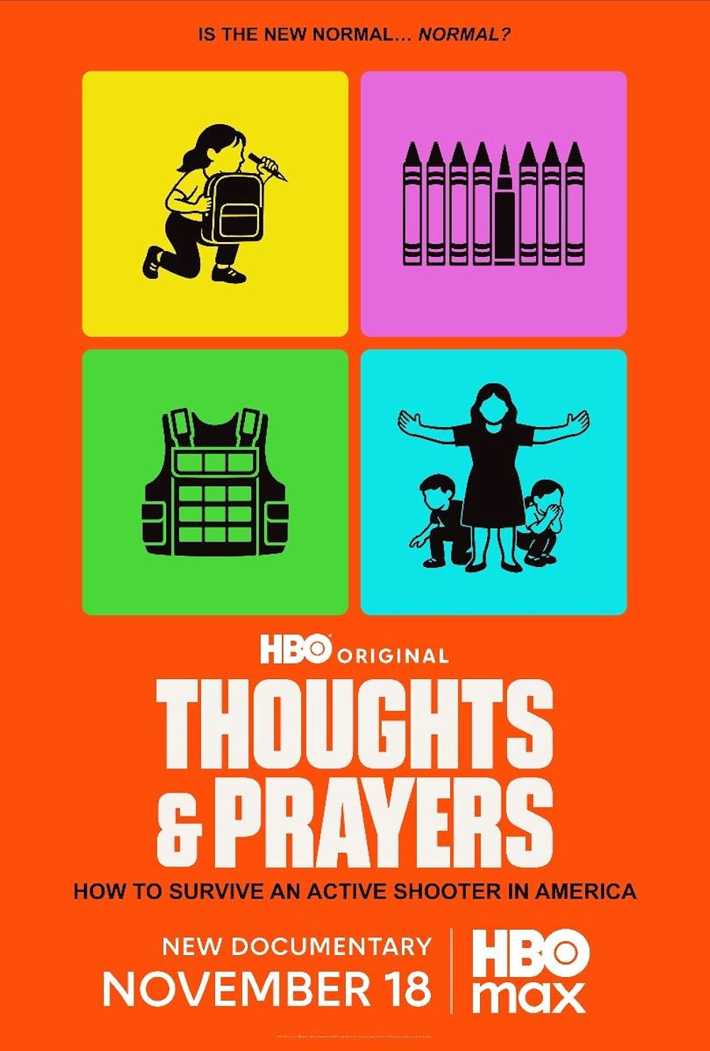 Thoughts And Prayers Poster