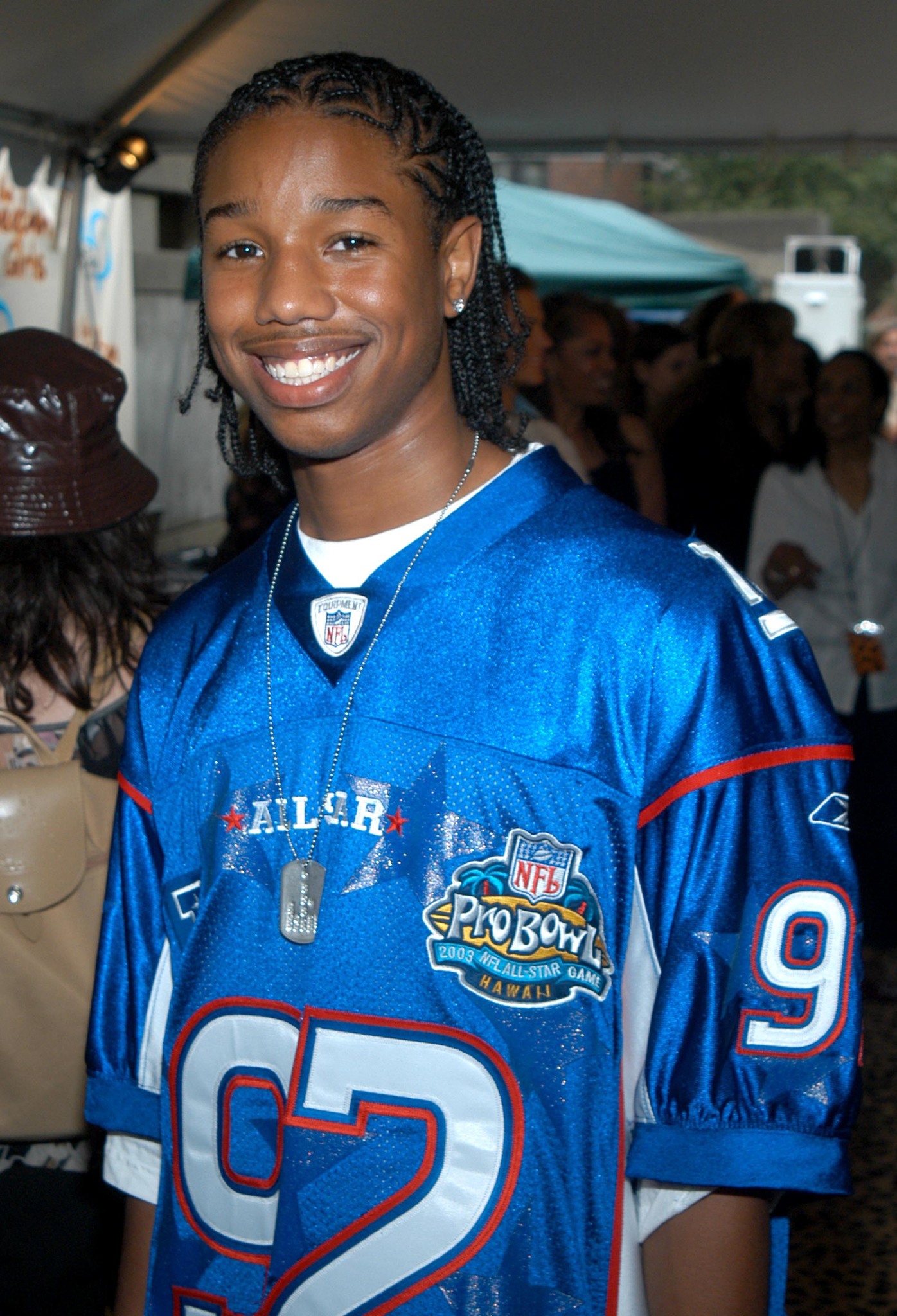 Michael B. Jordan at an event for The Cheetah Girls (2003)