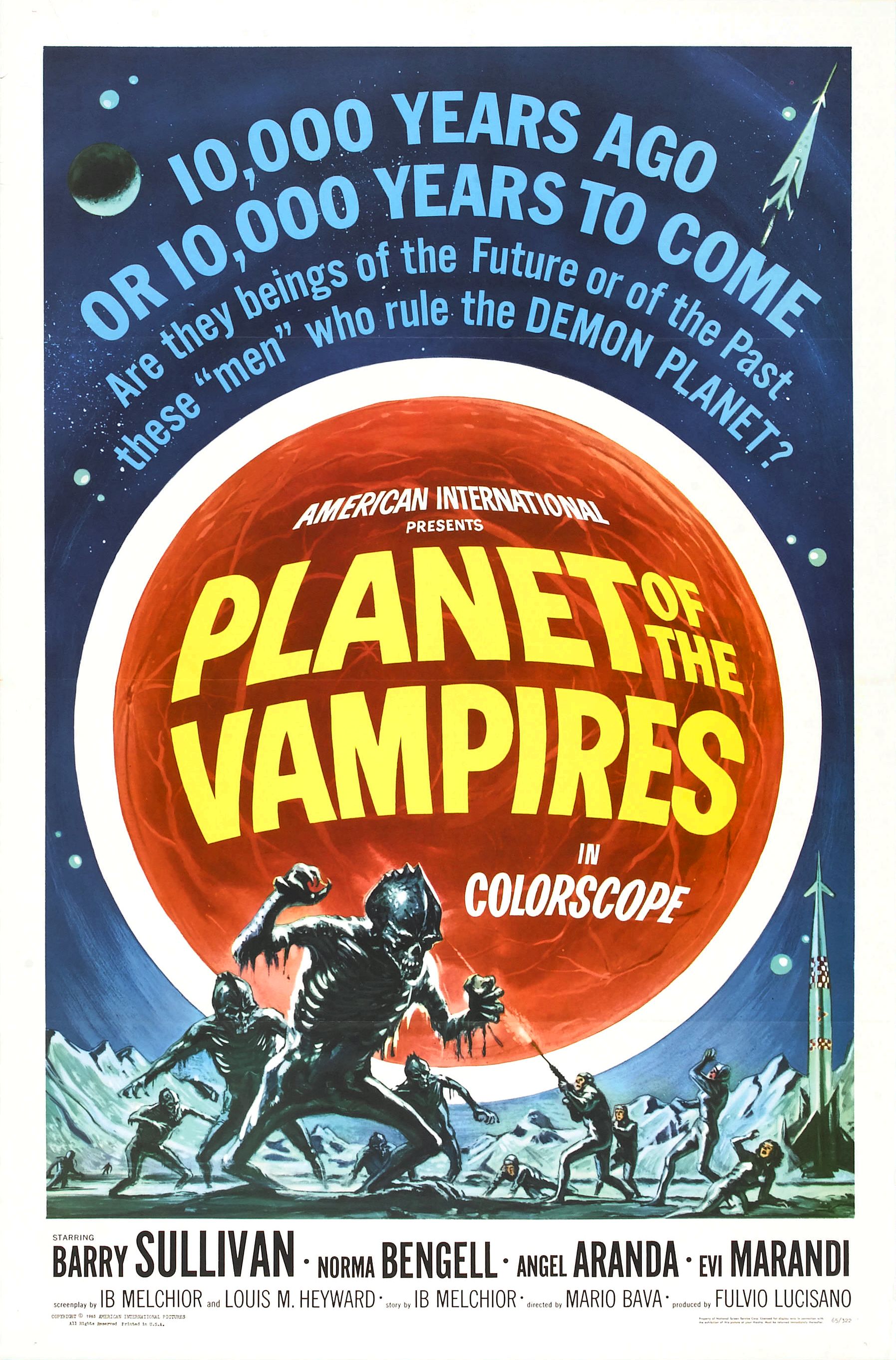 Poster of Planet of the Vampires