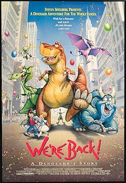 Poster of We're Back! A Dinosaur's Story