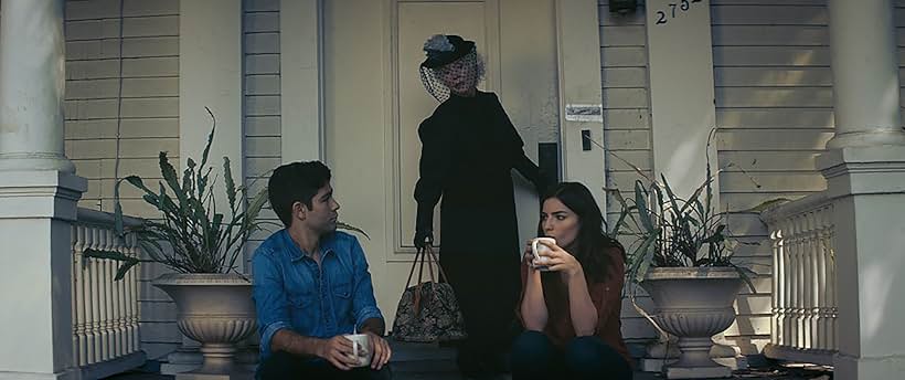 Fionnula Flanagan, Adrian Grenier, and Angela Trimbur in Trash Fire (2016)