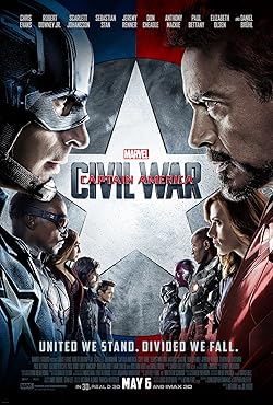 Poster of Captain America: Civil War