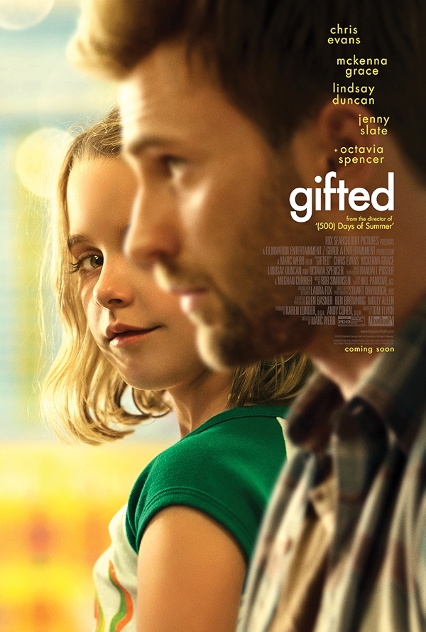 Movie poster for GIFTED (UA rated)