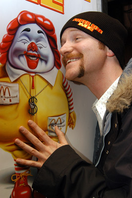 Morgan Spurlock at an event for Super Size Me (2004)