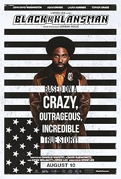 Poster of BlacKkKlansman