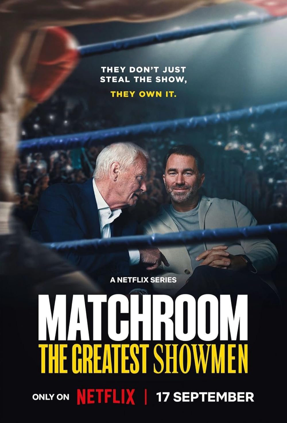 Matchroom: The Greatest Showmen (2025) S01 Hindi Dubbed Series Poster